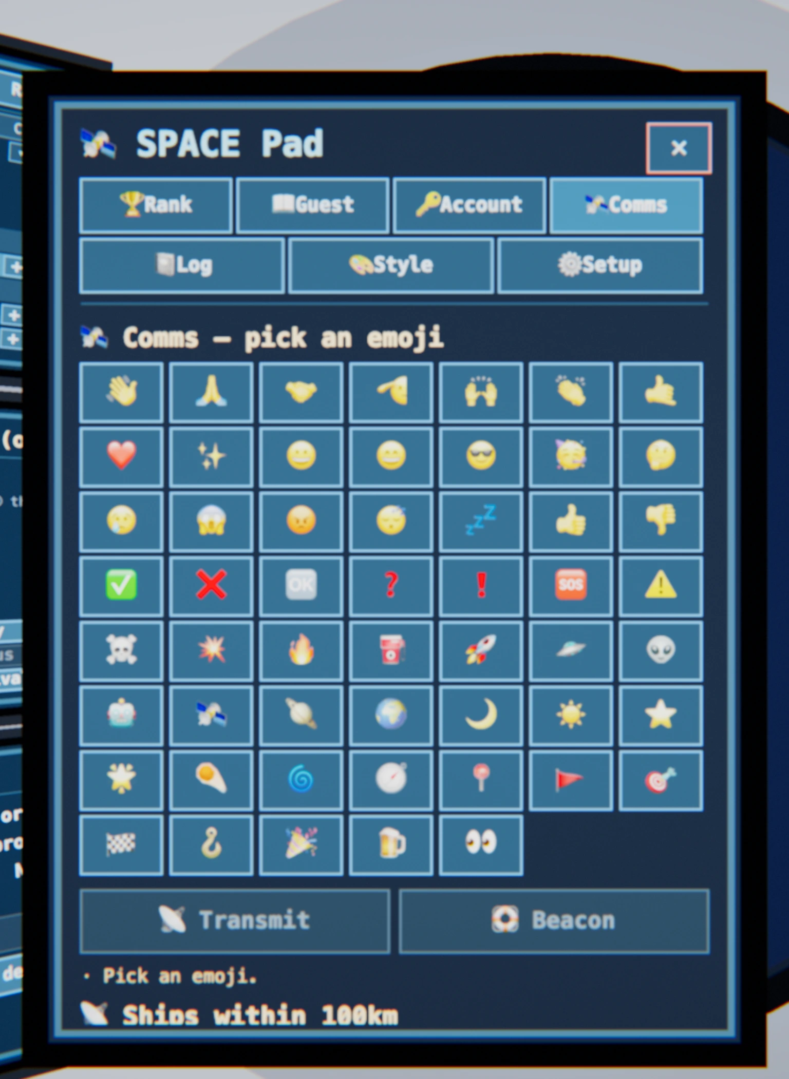 Tablet — 🛰 Comms